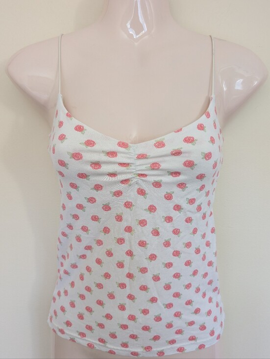 H&M Tops - H&M Vintage Floral Tank Top XS